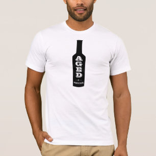 Weinliebhaber-Shirt 'Zum perfekten Alter gereift' T-Shirt