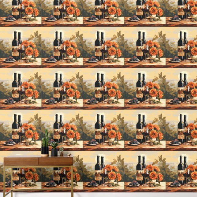 Weinliebhaber Tapete (Korridor)