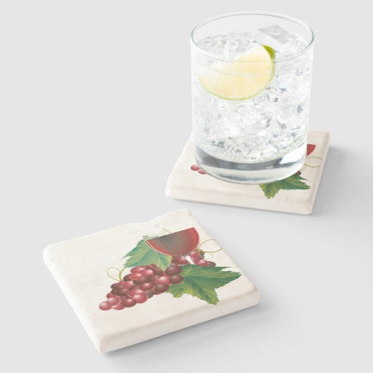 Weinliebhaber Untersetzer (Seitenansicht)