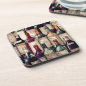 Weinliebhaber Untersetzer Set (Linke Seite)