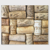 Weinliebhaber Weinpapier Geschenkpapier (Flach)