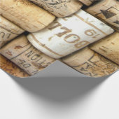 Weinliebhaber Weinpapier Geschenkpapier (Ecke)