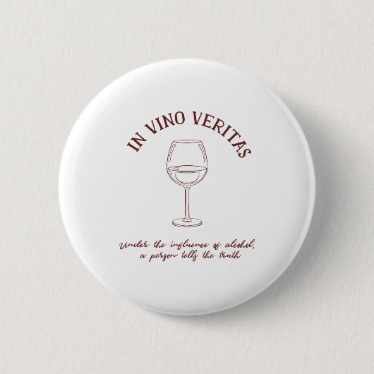 Weinliebhaber-Zitat Button (Vorderseite)
