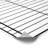 Weinliste organisiert poster (Ecke)