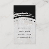 Weinlogo | Rock Texture Visitenkarte (Rückseite)