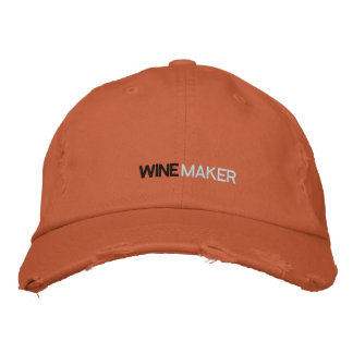 WEINMAKER HAT BESTICKTE BASEBALLKAPPE