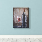 Weinmalerei von Chet McDan Art Leinwanddruck (Insitu (Holzboden))