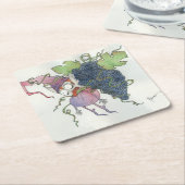 Weinmärchen Rechteckiger Pappuntersetzer (angewinkelt)