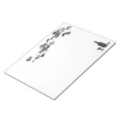 Weinmenü Notepad Notizblock (angewinkelt)