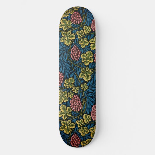 Weinmuster Skateboard (Vorderseite)