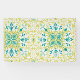 Weinmuster (von William Morris) Banner