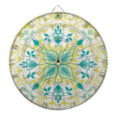 Weinmuster (von William Morris) Dartscheibe (vorne)