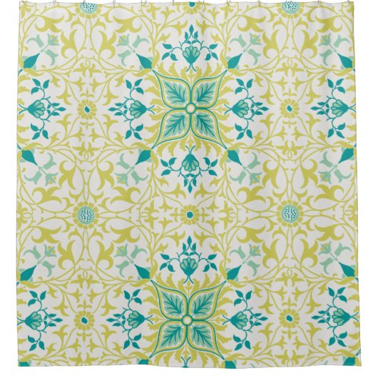 Weinmuster (von William Morris) Duschvorhang (Vorderseite)