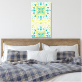 Weinmuster (von William Morris) Leinwanddruck (Insitu (Schlafzimmer))