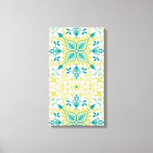 Weinmuster (von William Morris) Leinwanddruck (Vorderseite)