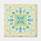 Weinmuster (von William Morris) Magnet (Vorne)