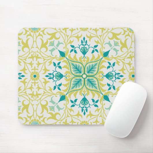 Weinmuster (von William Morris) Mousepad (Mit Mouse)
