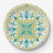 Weinmuster (von William Morris) Pappteller (Vorderseite)