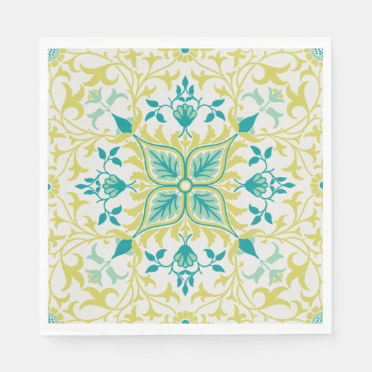 Weinmuster (von William Morris) Serviette (Vorderseite)