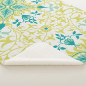 Weinmuster (von William Morris) Sherpadecke (3/4)