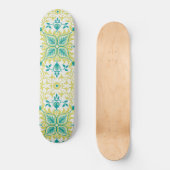 Weinmuster (von William Morris) Skateboard (Vorderseite)