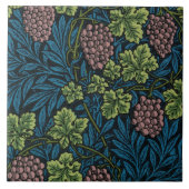 Weinmuster, William Morris Fliese (Vorderseite)