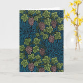 Weinmuster, William Morris Karte (Gelbe Blume)