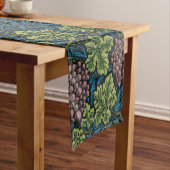 Weinmuster, William Morris Kurzer Tischläufer (Beispiel)