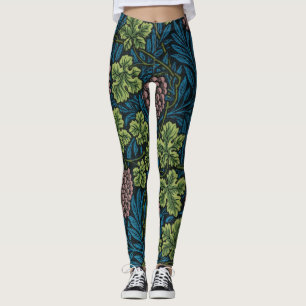 Weinmuster, William Morris Leggings