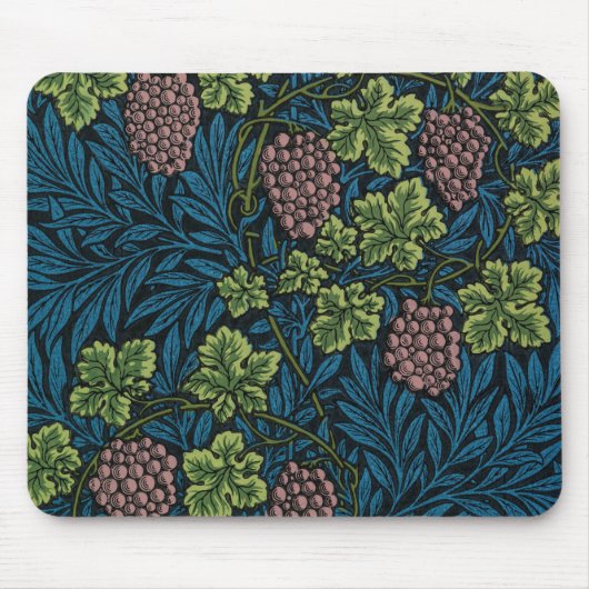 Weinmuster, William Morris Mousepad (Vorne)
