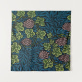 Weinmuster, William Morris Wandteppich (Vorderseite (Horizontal))