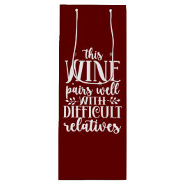 Weinpartikeln Geschenktüte Für Weinflaschen