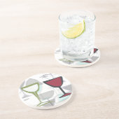 Weinplatten-Untersetzer Getränkeuntersetzer (Seite)