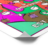 Weinposter, Beaujolais Nouveau Poster (Ecke)