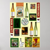Weinposter, Liebe Poster (Vorne)