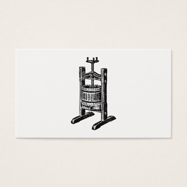 Weinpresse (Vorderseite)