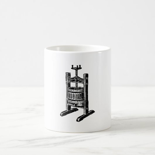 Weinpresse Kaffeetasse (Mittel)
