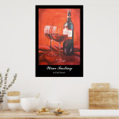 Weinprobe 03 poster (Küche)