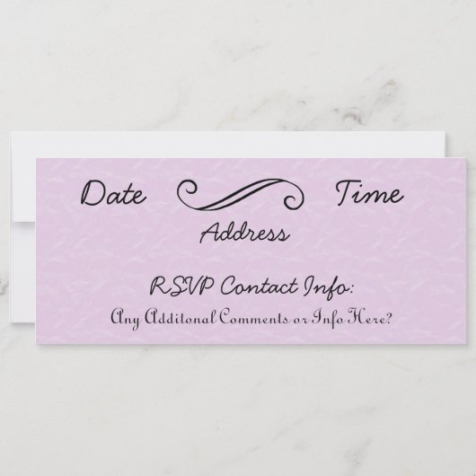 Weinprobe Dusche oder Party Einladung Trauben (Rückseite)