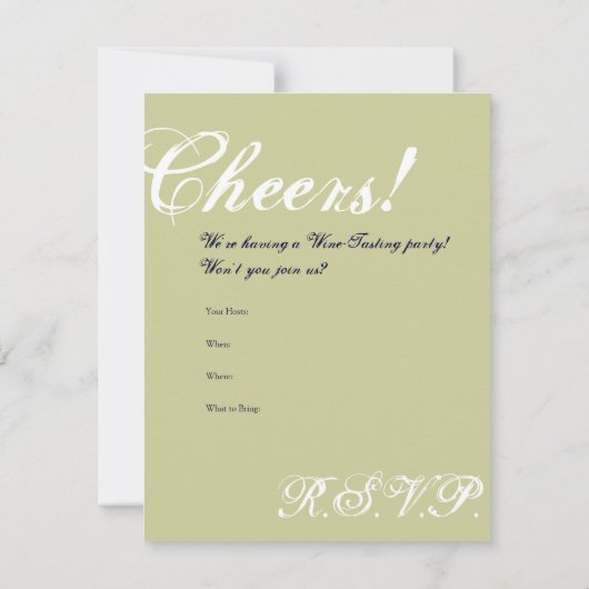Weinprobe Einladung (Rückseite)