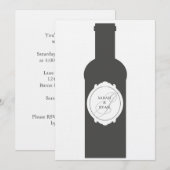 Weinprobe Einladung (Vorne/Hinten)