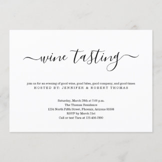 Weinprobe Einladung