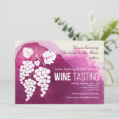 Weinprobe Einladung (Stehend Vorderseite)