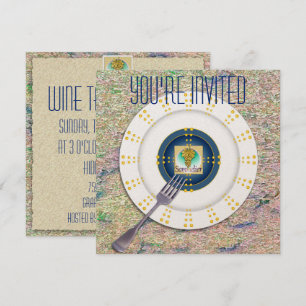 Weinprobe Einladung