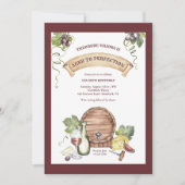 Weinprobe Einladung (Vorderseite)