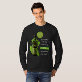 Weinprobe Flasche Wein Schotter T-Shirt (Vorne ganz)