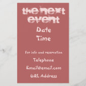 Weinprobe Flyer (Hinten)