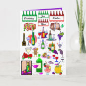 Weinprobe Karte (Vorderseite)