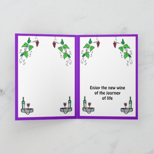 Weinprobe Karte (Innenseite)