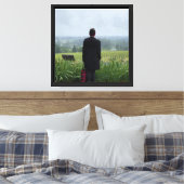 Weinprobe Leinwanddruck (Insitu (Schlafzimmer))